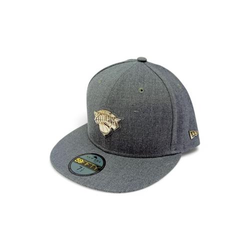 GORRA TALLA 7 1/2 - UB - COD70 - BASIC/59FIFTY - PLANA CERRADA - GRIS OSCURO