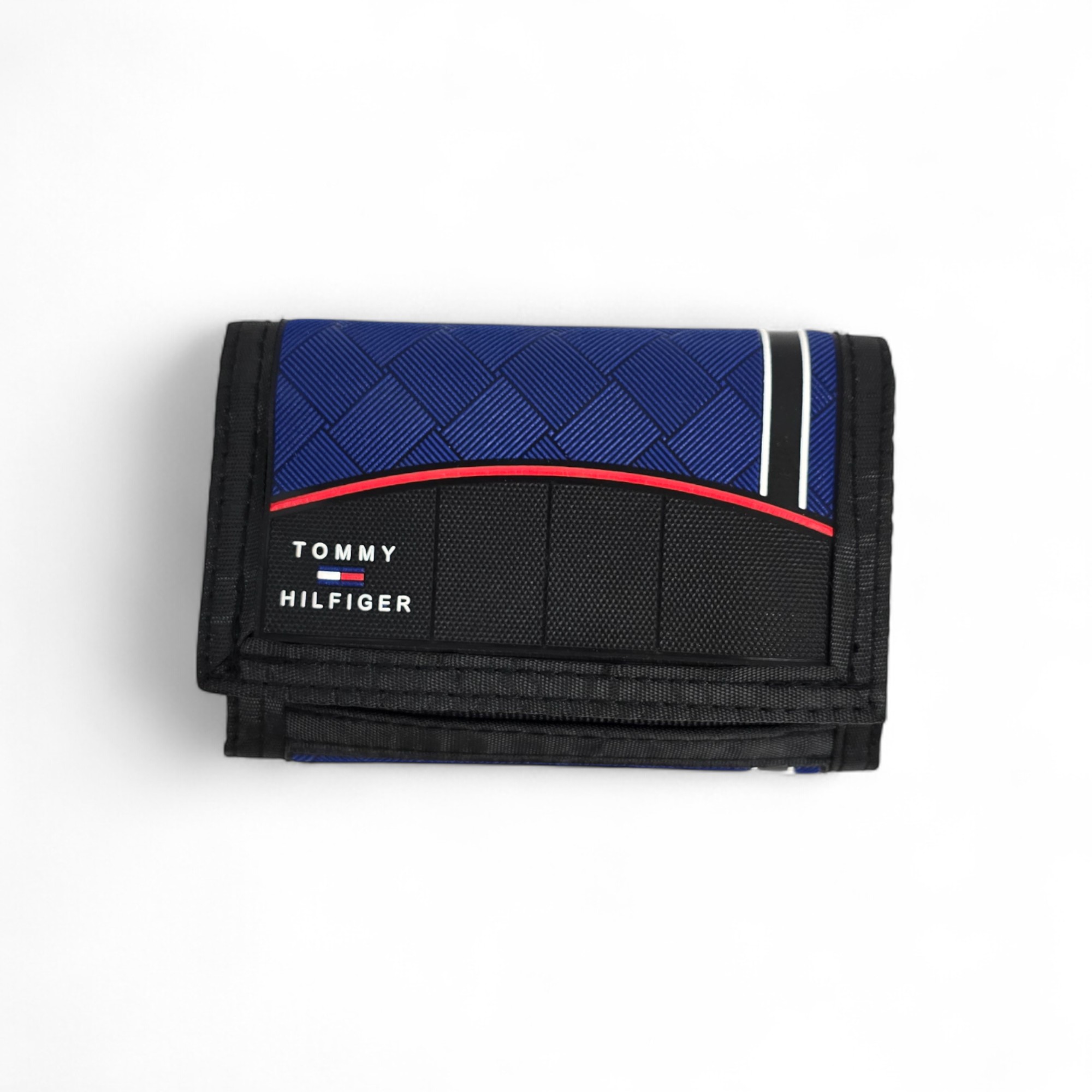 BILLETERA - DP - COD30 - BASIC BAG - SPORTWEAR - SILICON DESING - AZUL/NEGRO