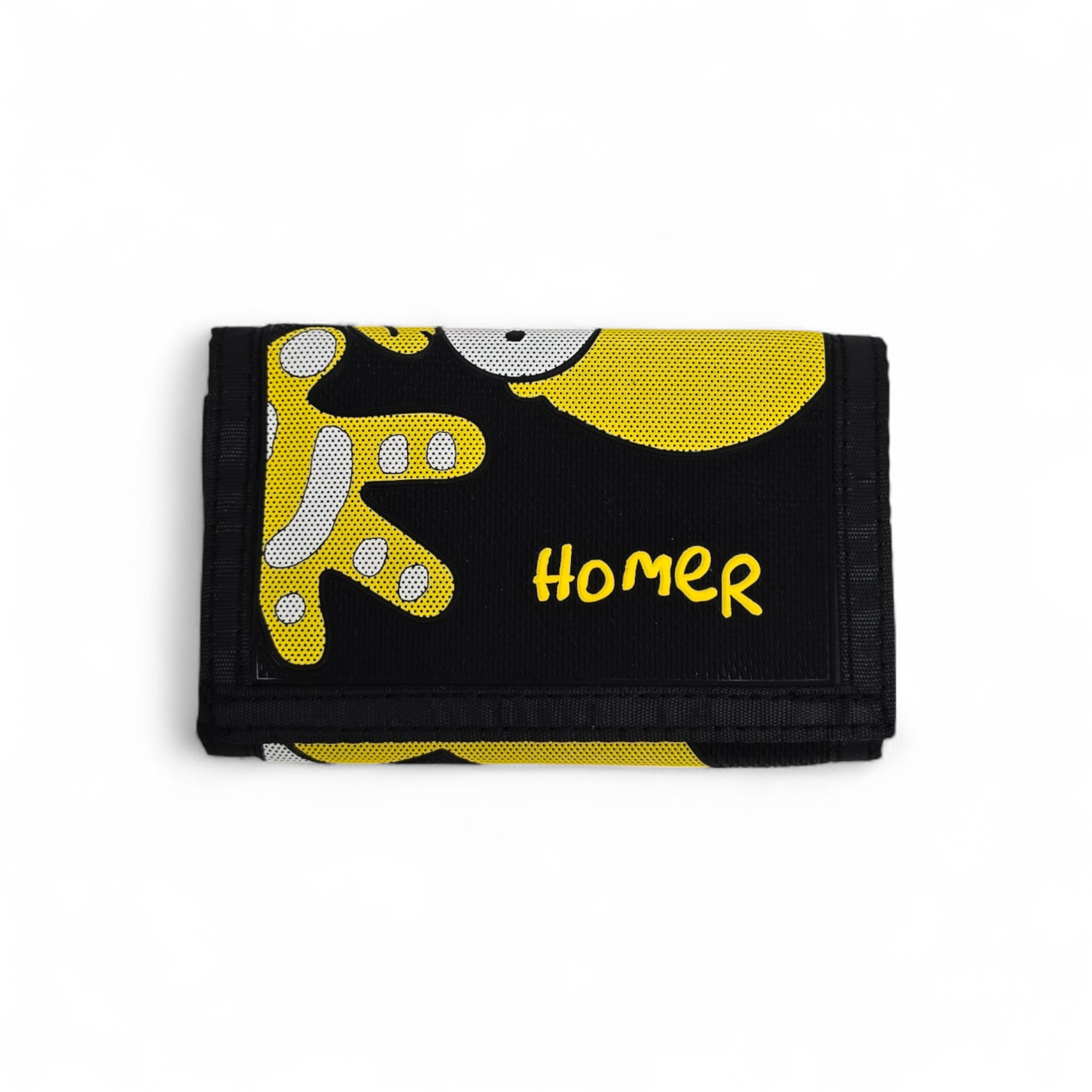 BILLETERA - DP - COD79 - BASIC BAG - CARA - SILICON DESING - NEGRO/AMARILLO