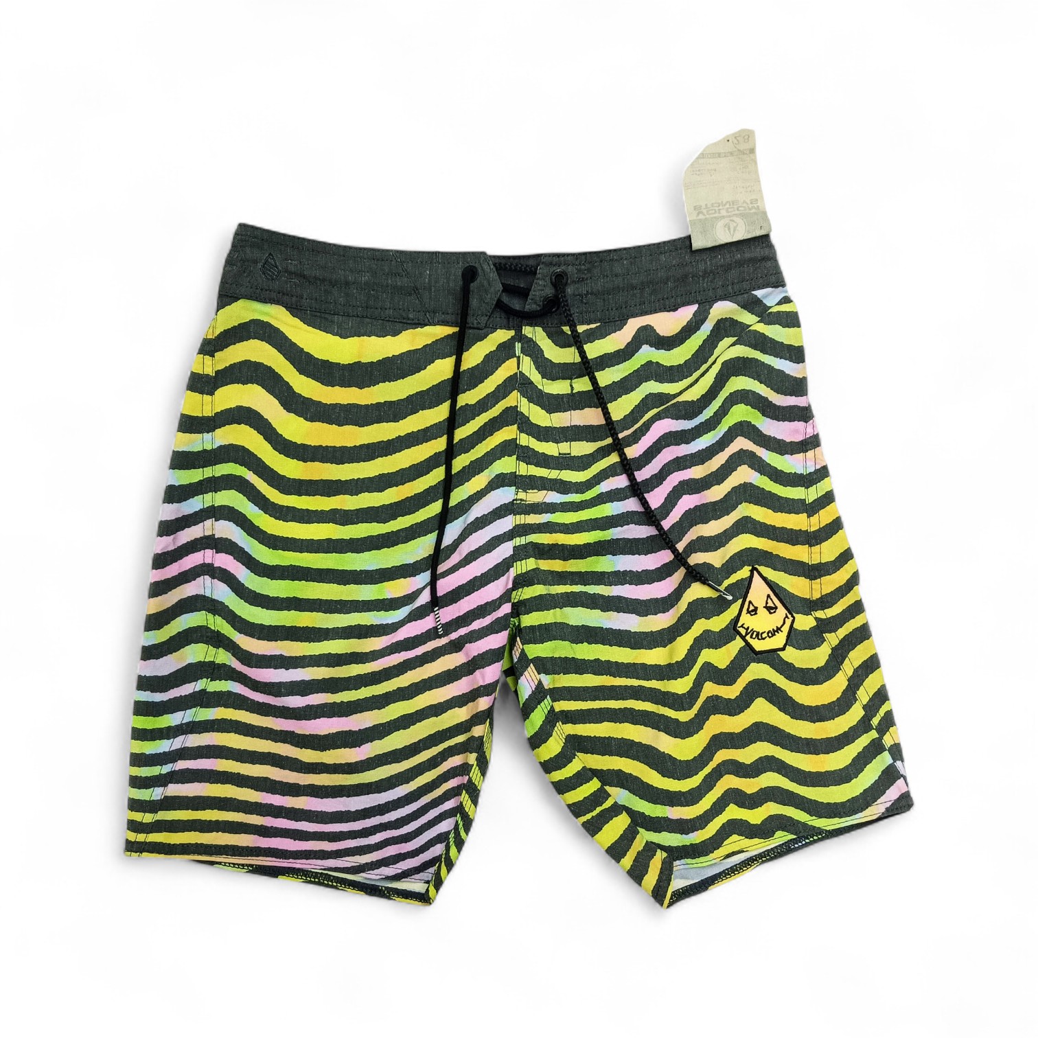 BOARDSHORTS TALLA 28 - COD34  - VERDE PLOMO