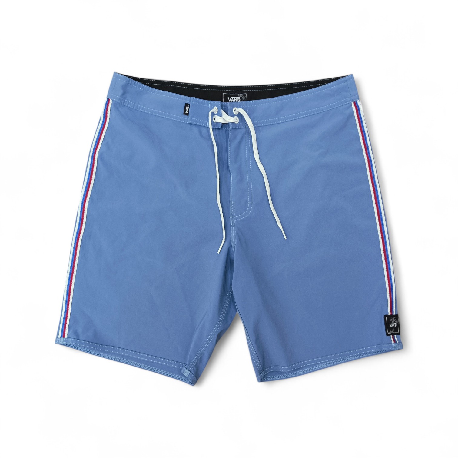 BOARDSHORTS TALLA 32 - COD33 - OFF THE WALL - CELESTE/FILO ROJO Y BL