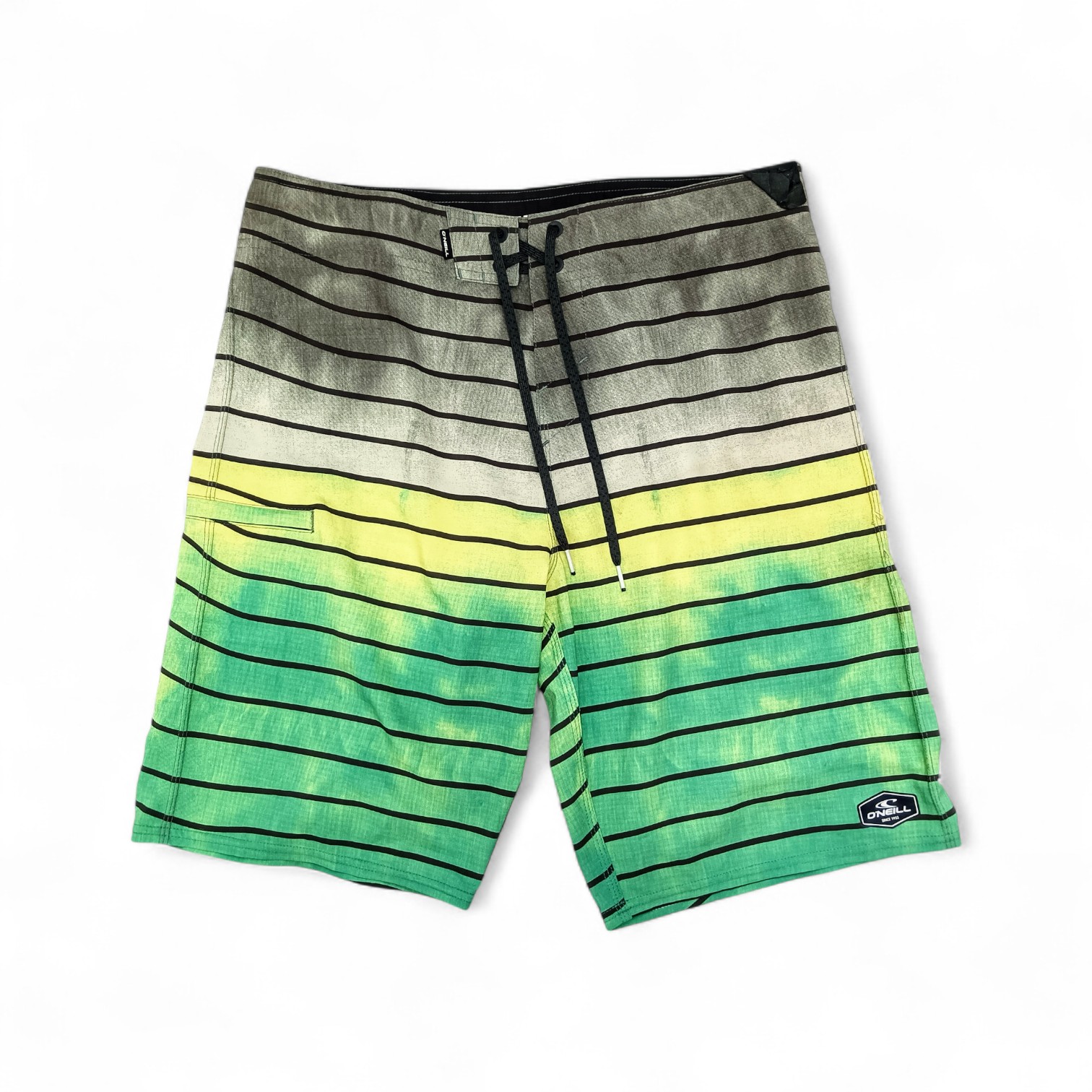 BOARDSHORTS TALLA 32 - COD65 - AMARILLO/VERDE MENTA