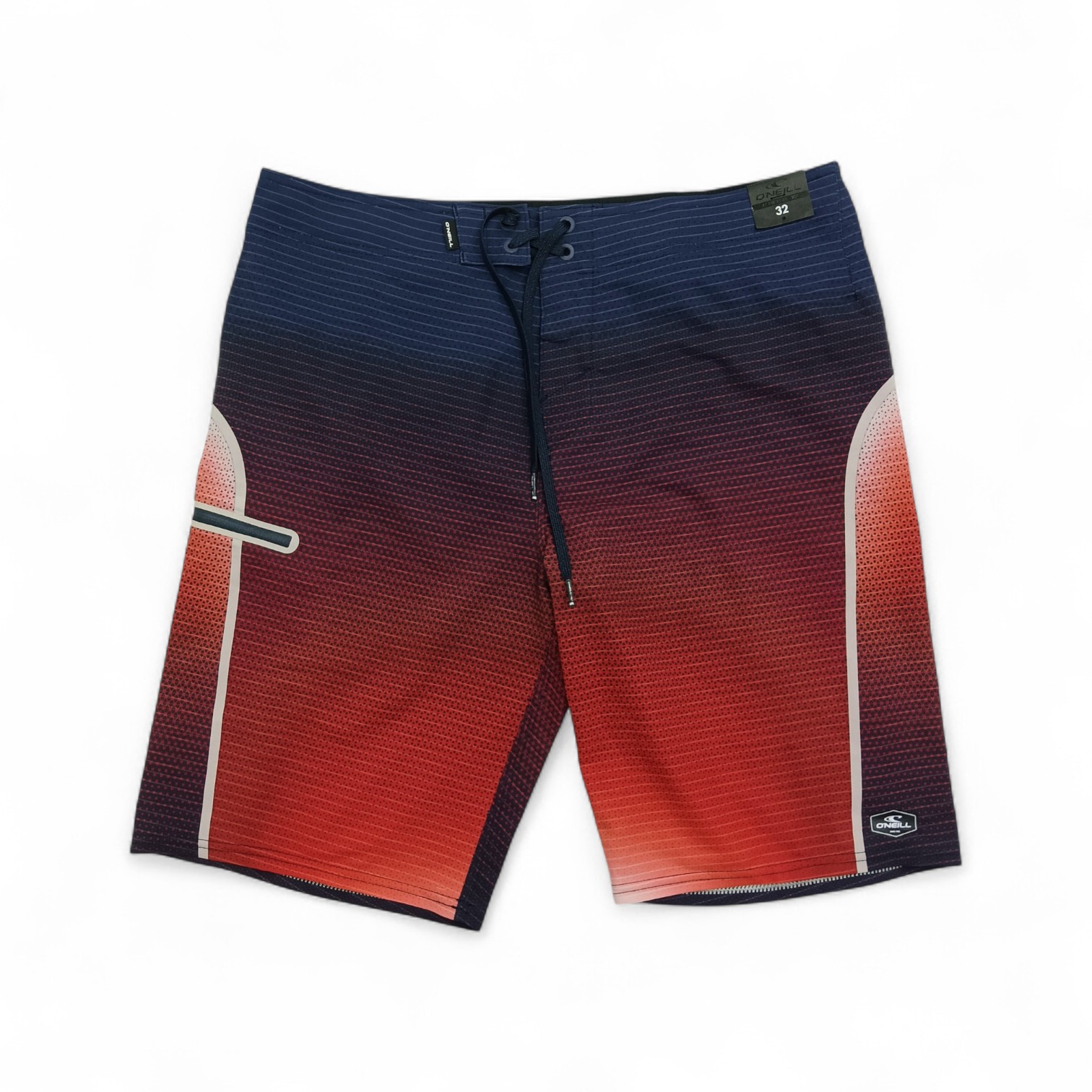 BOARDSHORTS TALLA 32 - COD65 - HYPERFREAK - AZUL ROJO