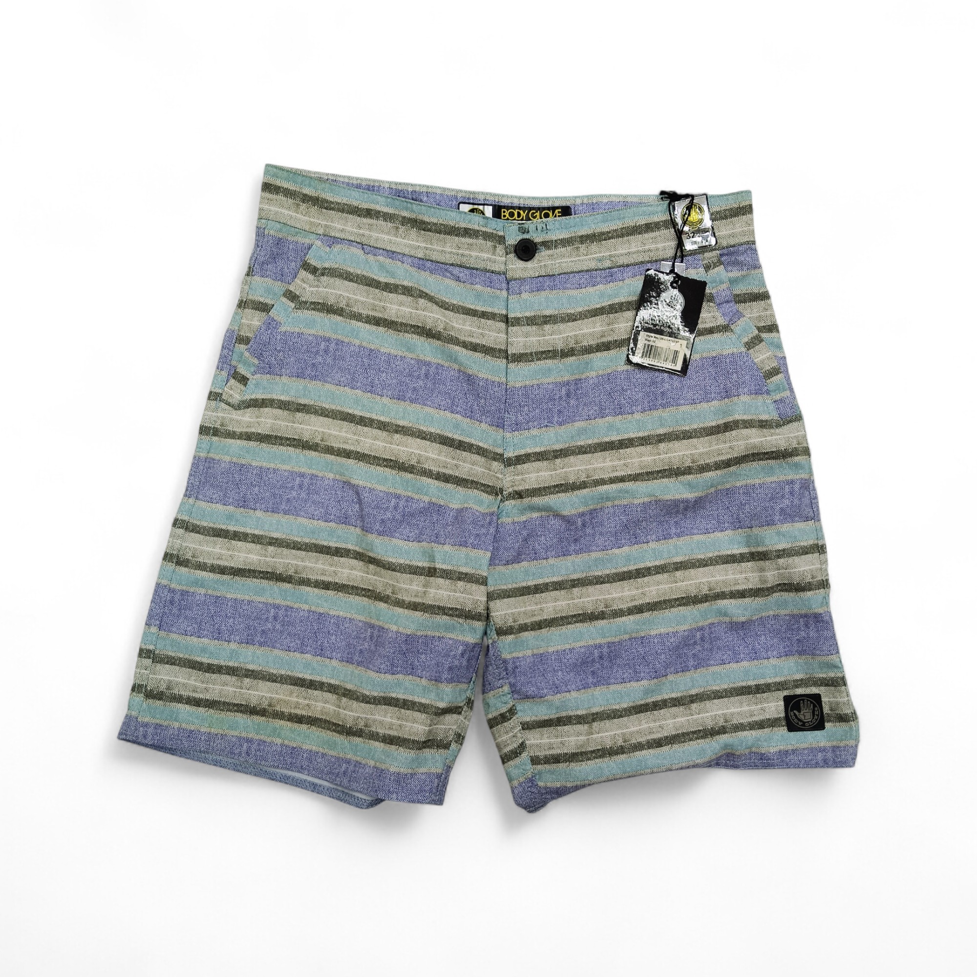 BOARDSHORTS TALLA 32 - COD72 - STRETCH - LILA BLANCO