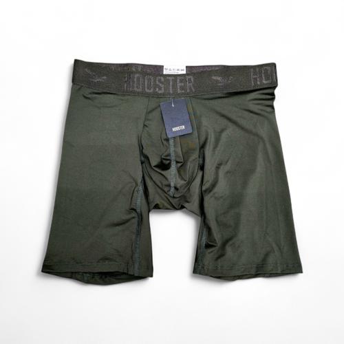 BOXER TALLA M - LICRA FIT - COD41 - BASIC COLOR - UNDERWEAR MENS - VERDE MILITAR