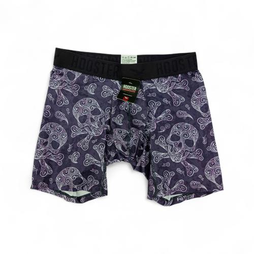 BOXER TALLA S - HS41 - LICRA FIT - LILA/CALAVERA