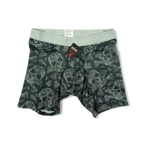 BOXER TALLA S - HS41 - LICRA FIT - VERDE MENTA/CALAVERA