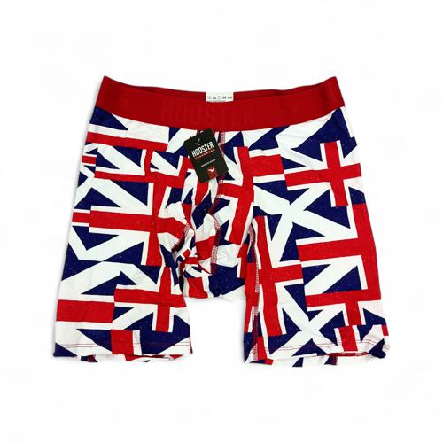 BOXER TALLA S - HS41 - LICRA FIT - INGLATERRA/BLANCO/ROJO/AZUL