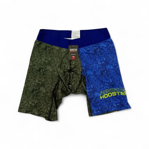 BOXER TALLA M - HS41 - LICRA FIT - GRIS/AZUL