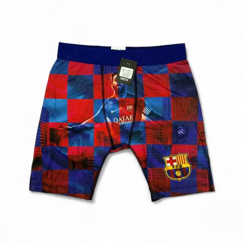 BOXER TALLA L - HS41 - LICRA FIT/FCB - MESSI/AZUL/ROJO