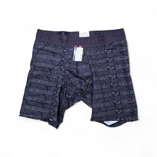 BOXER TALLA M - COD41 - LICRA FIT - NEGRO/LETRAS BLANCAS Y NEGRAS