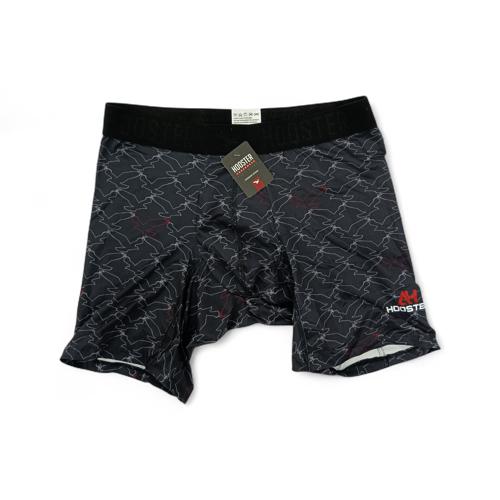 BOXER TALLA M - COD41 - LICRA FIT - NEGRO CON AGUILAS