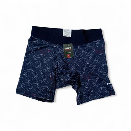 BOXER TALLA M - COD41 - LICRA FIT - AZUL MARINO CON AGUILAS