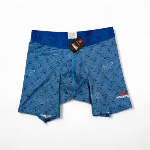 BOXER TALLA M - COD41 - LICRA FIT - CELESTE/AGUILAS