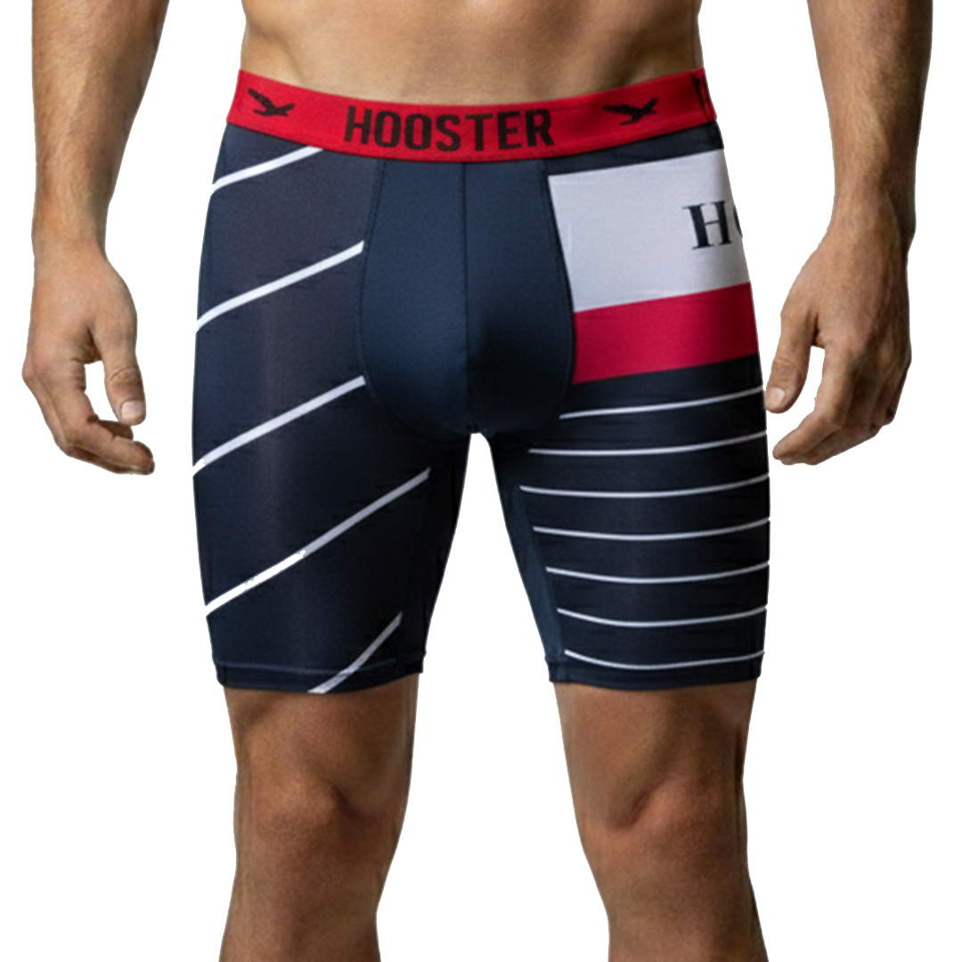 BOXER | LICRA FIT / ABSTRACTOS & RAYAS | ELASTIC FRESH | AZ. M/BL | HOMBRE