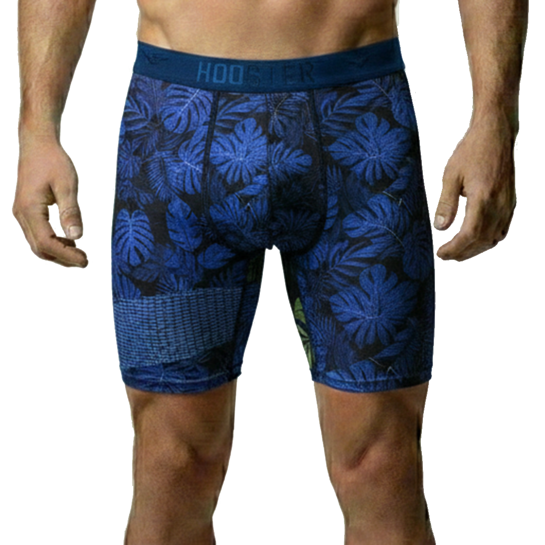 BOXER | LICRA FIT / HOJAS & LETRAS | HSTR | ELASTIC FRESH | AZ. E/NG | HOMBRE