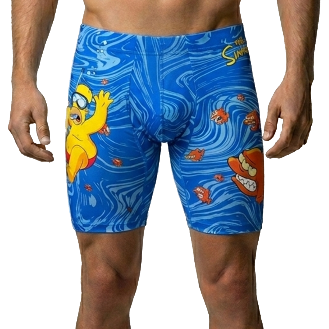 BOXER | LICRA FIT / PERSONAJES | LOS SIMPSONS | ELASTIC FRESH | AZ./CL | HOMBRE