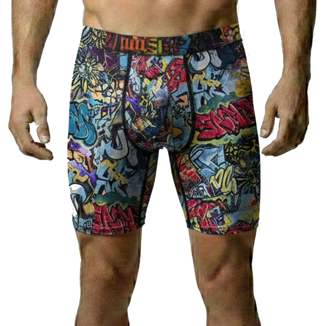 BOXER | LICRA FIT /MULTIDISEÑO | ARTE POP , GRAFITTI | ELASTIC FRESH | RJ/AM | HOMBRE