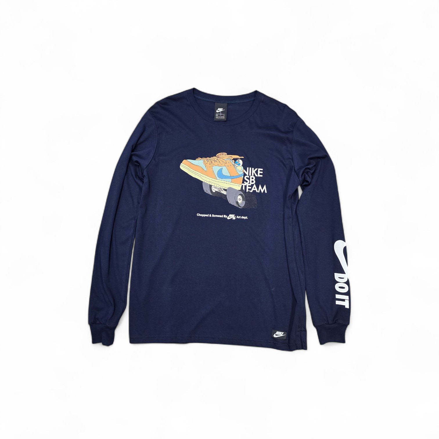 BUZO TALLA M - RF - COD18 - REGULAR BASIC FIT - AZUL MARINO