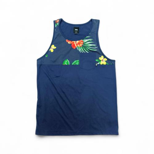 BIVIDI TALLA S - COD33 - FLOWER - AZUL MARINO/FLOREADO