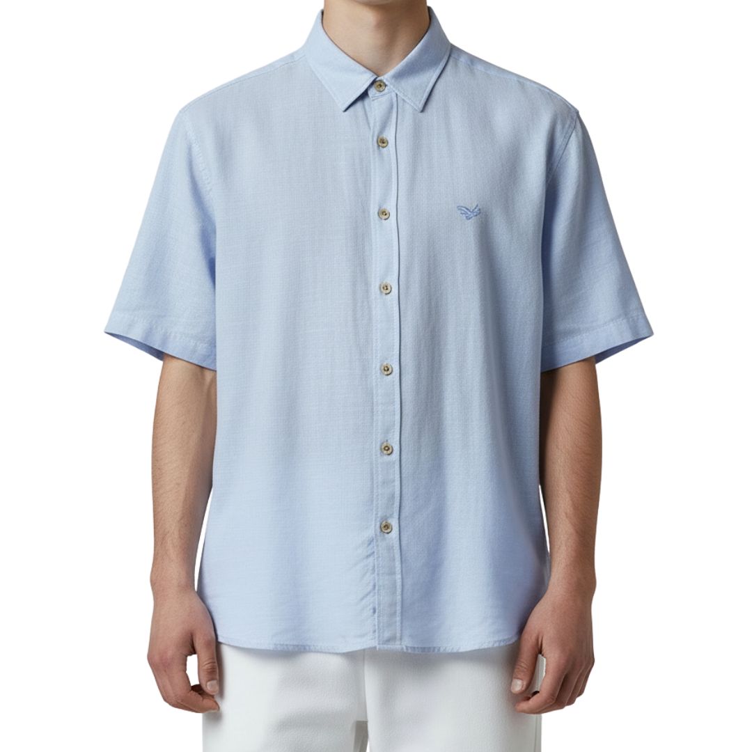 CAMISA MANGA CORTA | LLANO | LINO / REGULAR F. | MILAN | CL | HOMBRE