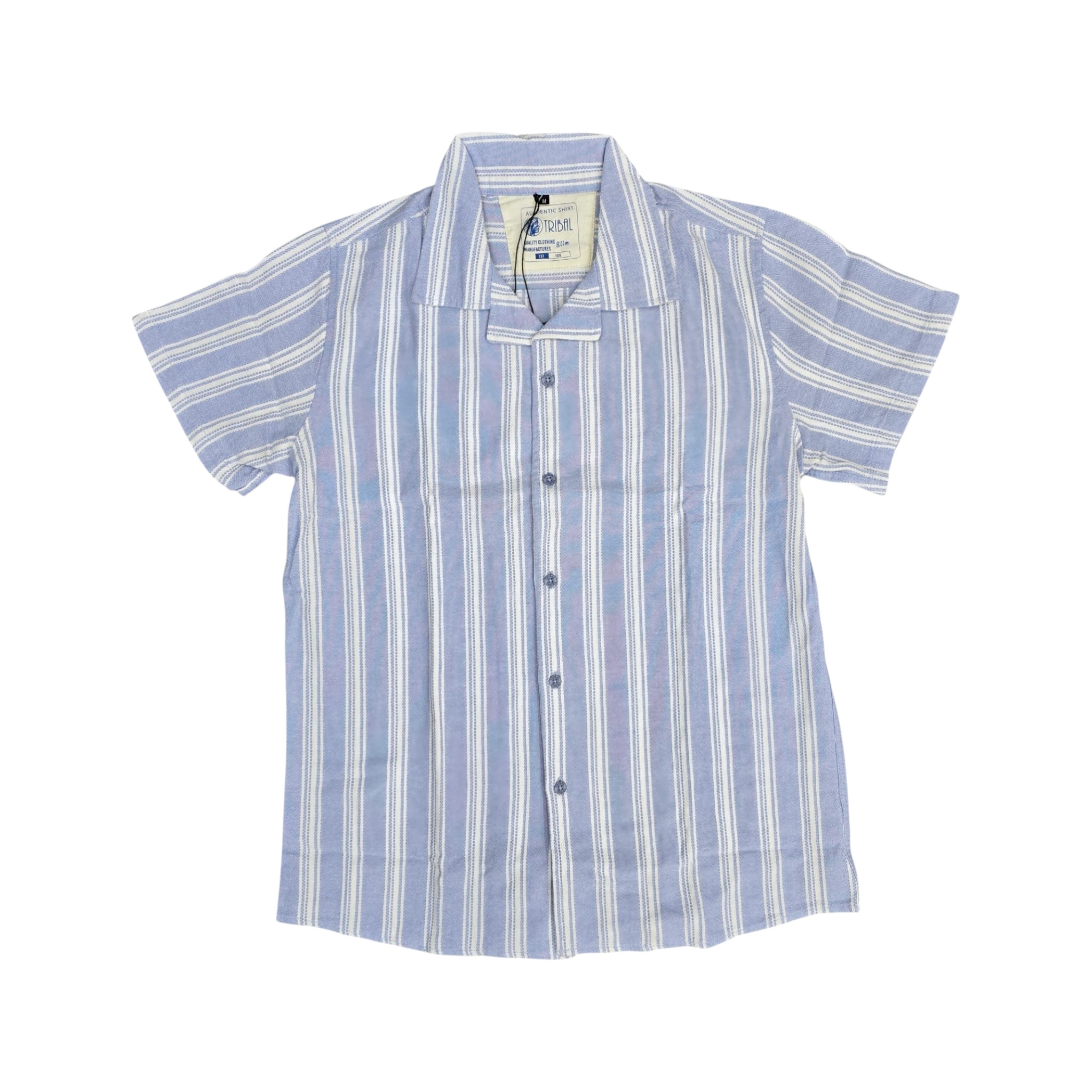 CAMISA MANGA CORTA | REGULAR F. / TEXTURAS OLD MONEY | HOMBRE