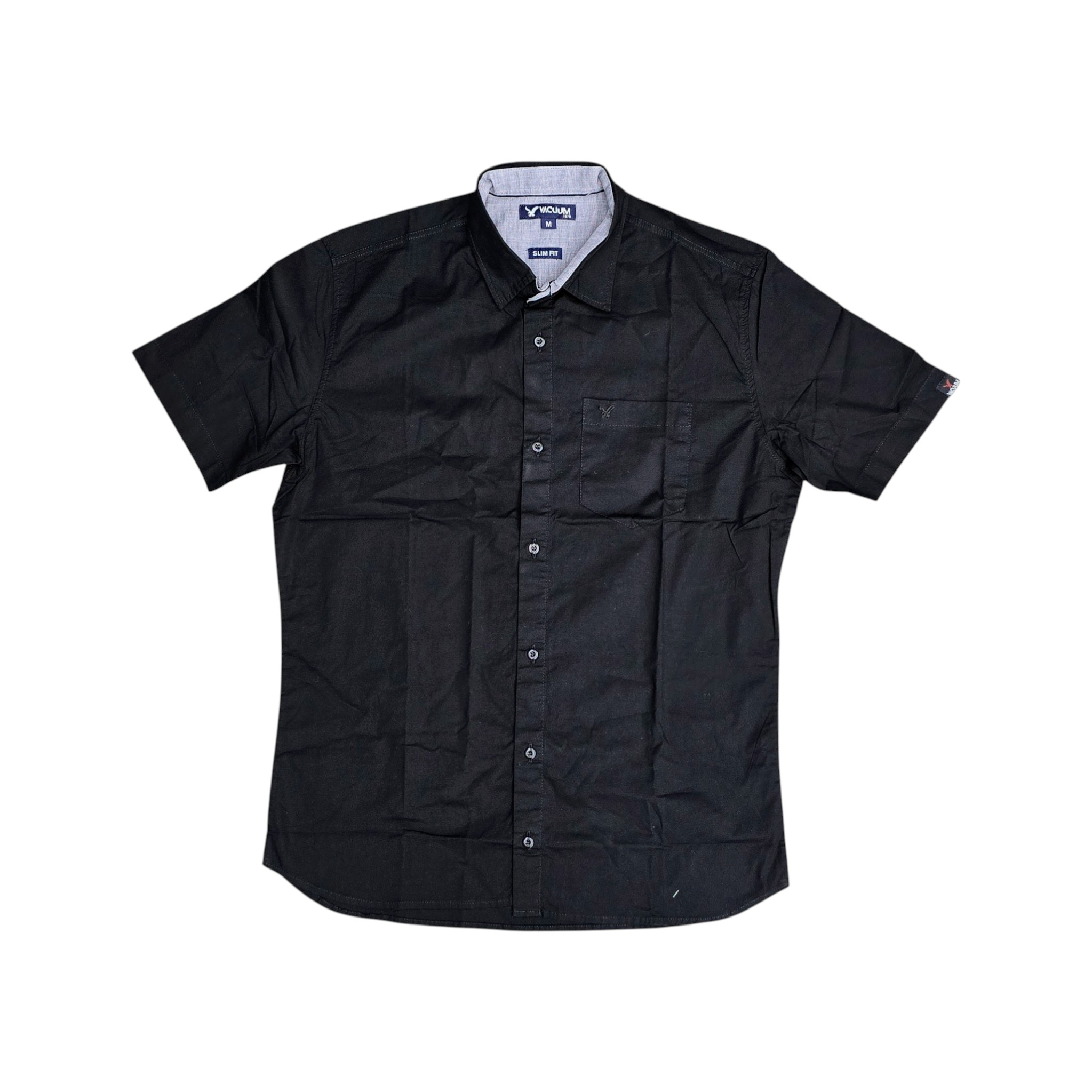 CAMISA MANGA CORTA CUELLO FRANCES DE HOMBRE