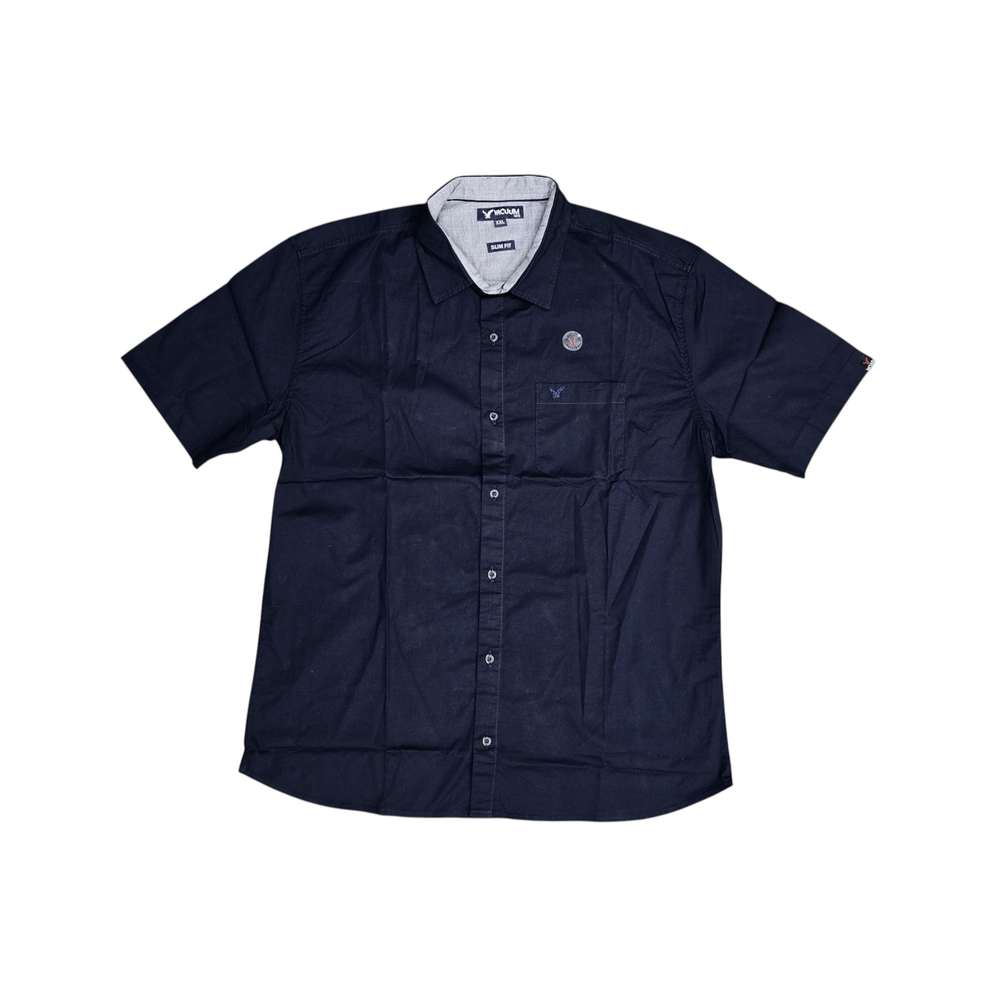 CAMISA MANGA CORTA CUELLO FRANCES DE HOMBRE