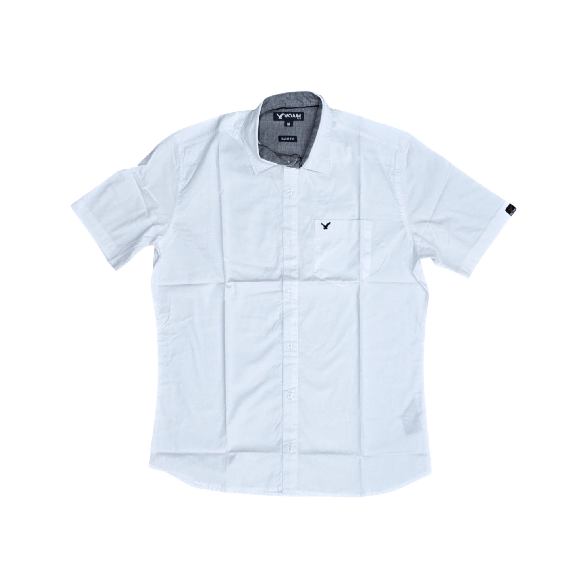 CAMISA MANGA CORTA CUELLO FRANCES DE HOMBRE