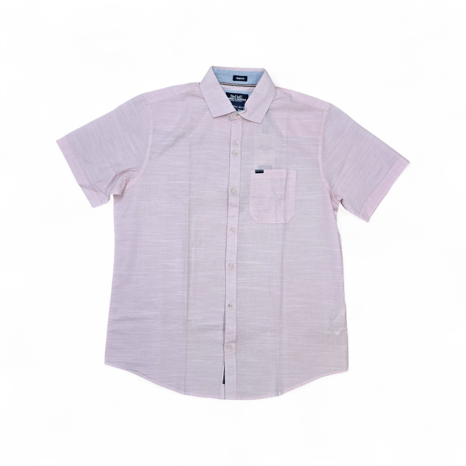 CAMISA MANGA CORTA TALLA 2XL - HUM11 - CMC025-02 - ROSADO FUERTE