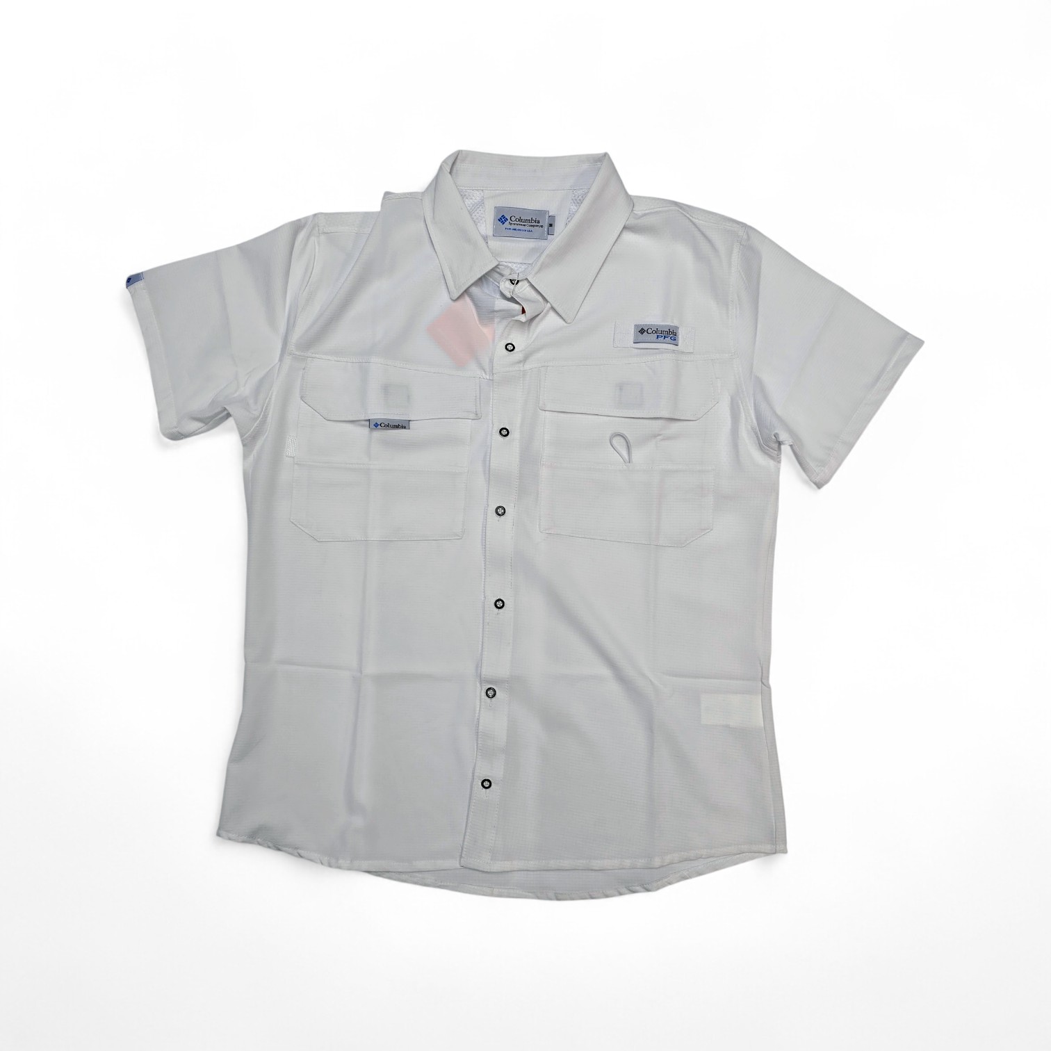CAMISA MANGA CORTA TALLA 2XL - RF - COD71 - CUELLO FRANCES BASIC - BLANCO