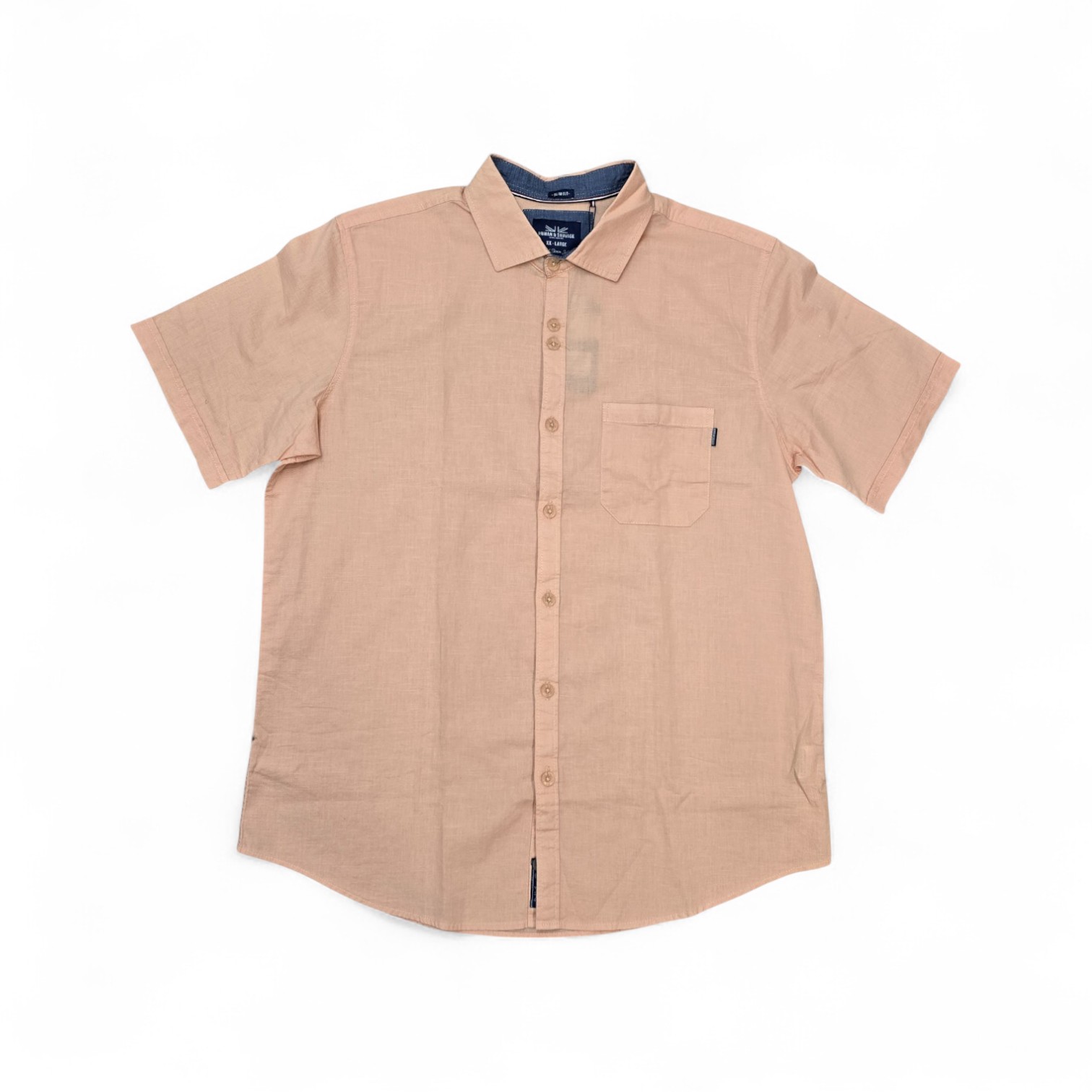 CAMISA MANGA CORTA TALLA 3XL - HUM11 - CMC025/2-04 - MANDARINA