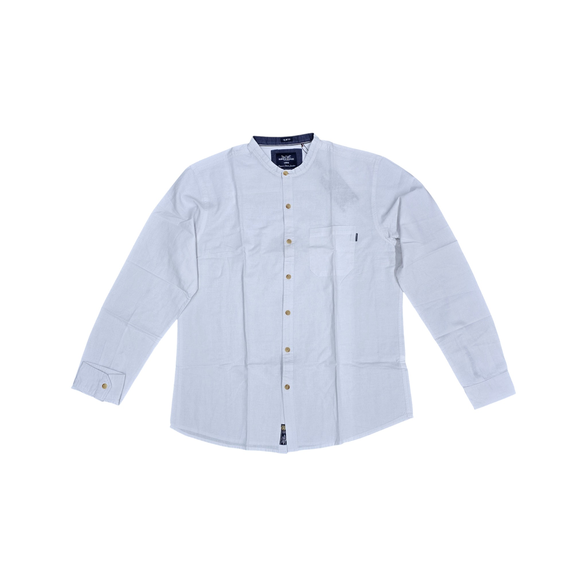 CAMISA MANGA LARGA | LINO STYLE | REGULAR F. | BL | HOMBRE