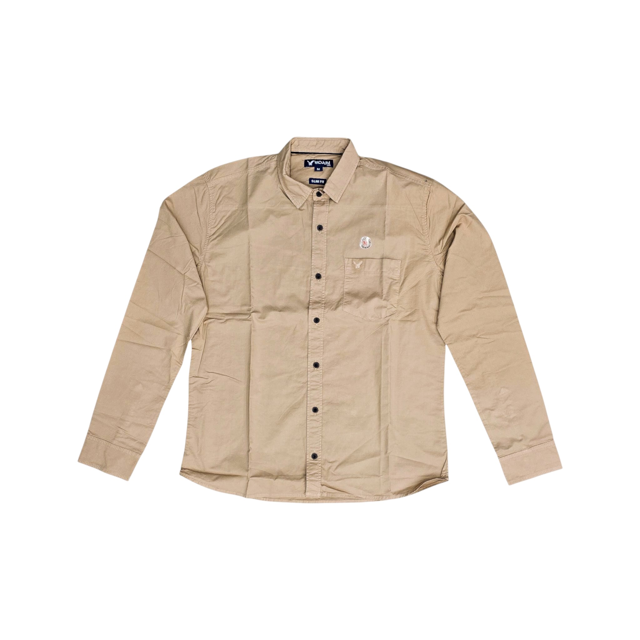 CAMISA MANGA LARGA CUELLO FRANCES DE HOMBRE