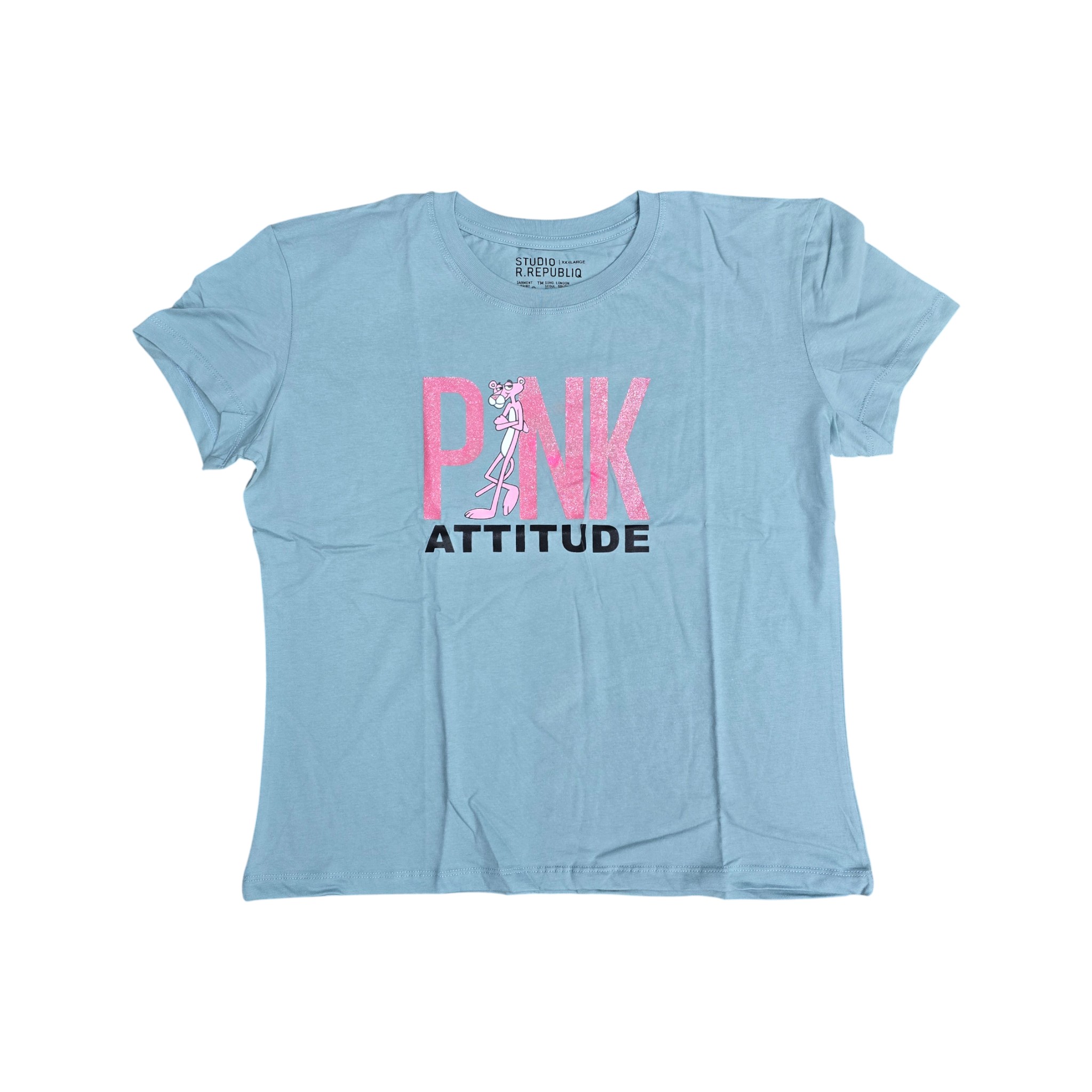CAMISETA BASICA | ATTITUDE PINK | CL.OSC/FC |MUJER