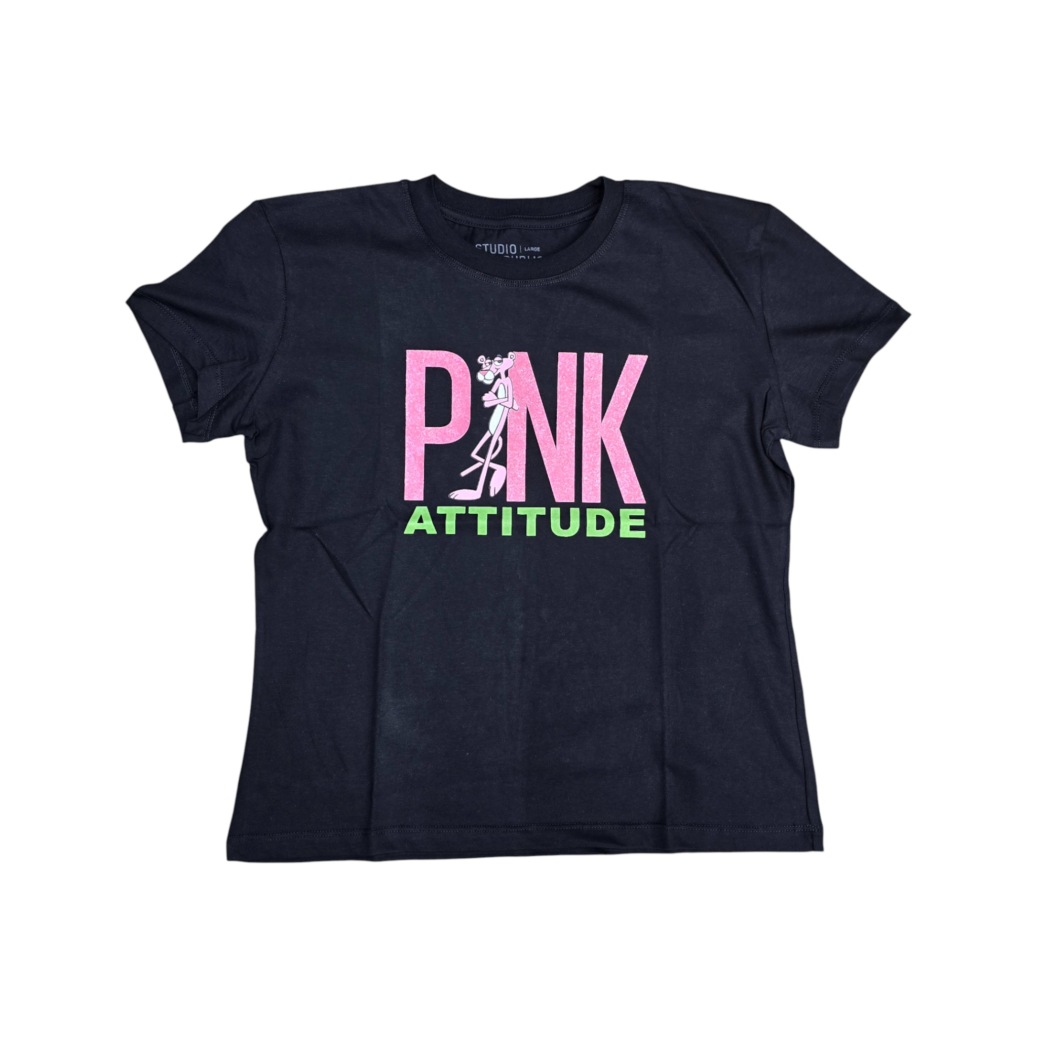 CAMISETA BASICA | ATTITUDE PINK | NG/FC |MUJER