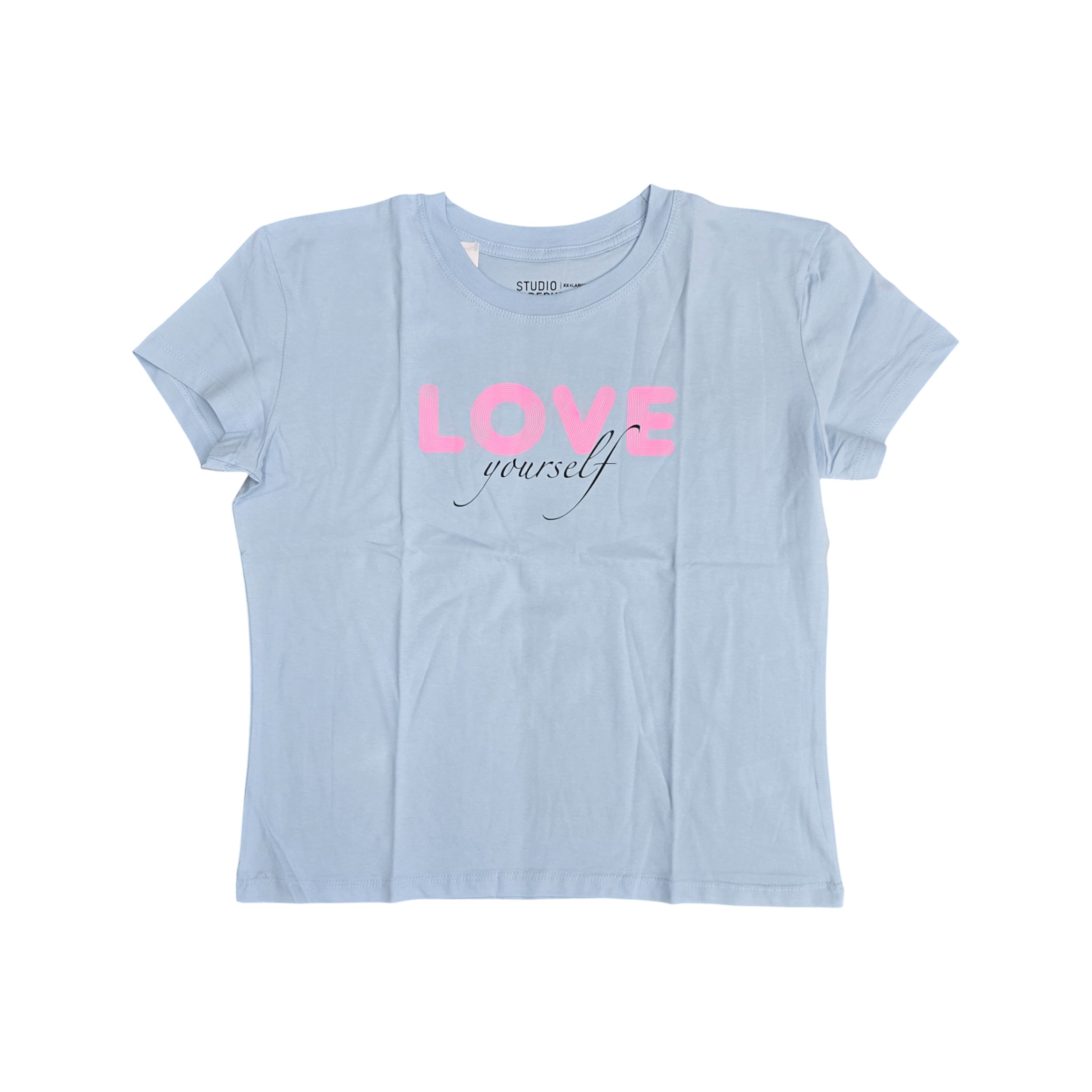 CAMISETA BASICA | LOVE YOURSELF | CL/FC | MUJER