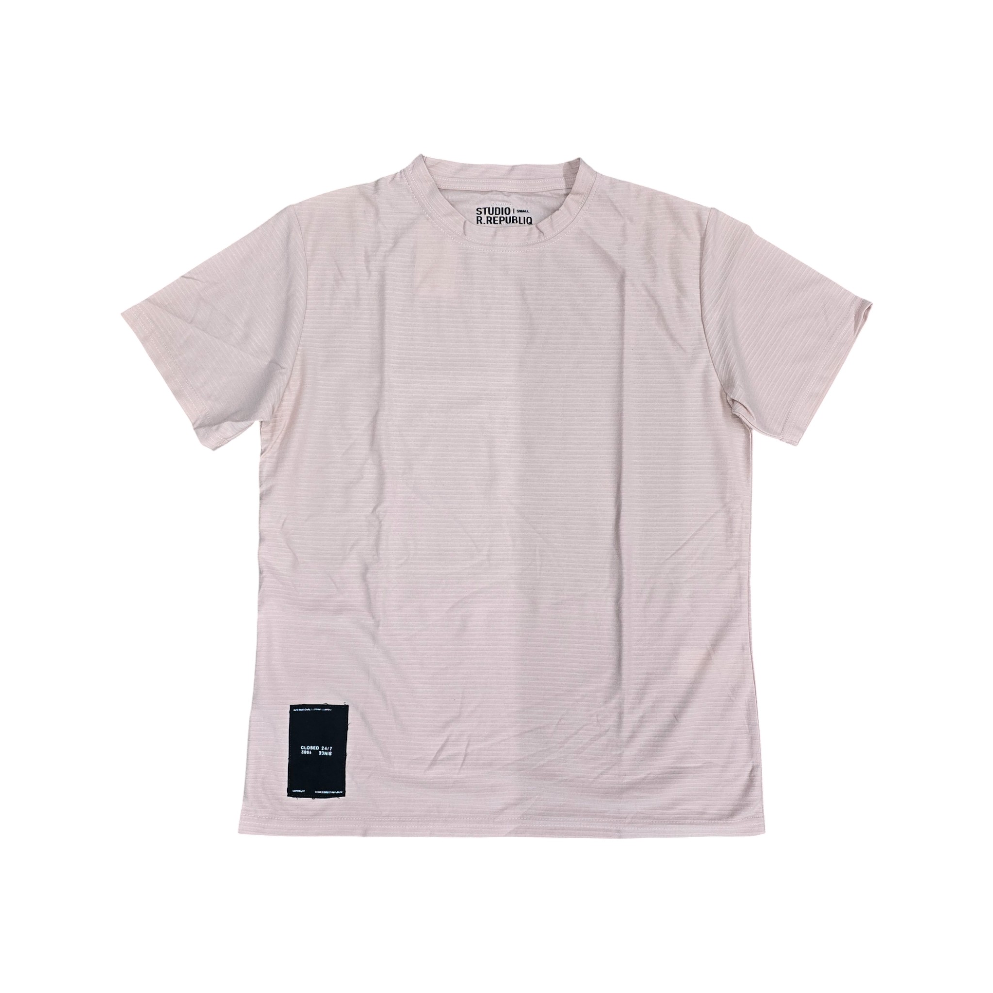 CAMISETA BASICA | TEXTURA - CLOSED | PS/NG | HOMBRE