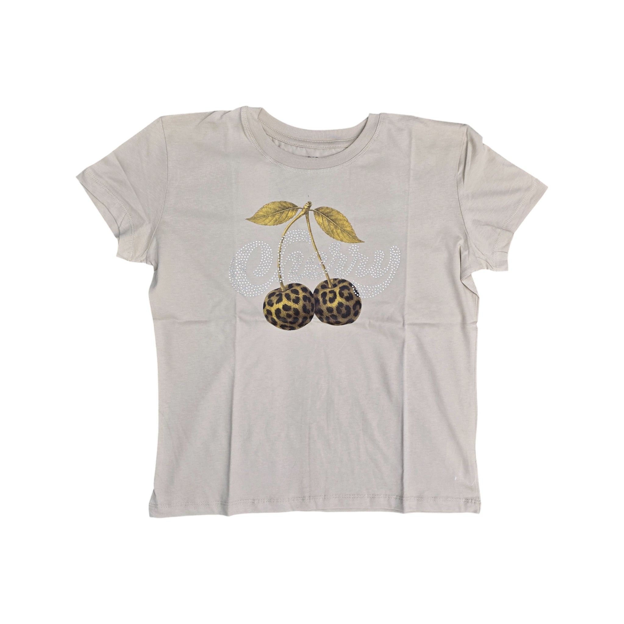 CAMISETA BASICA |CHERRY | BG. OSC/MTZ |MUJER