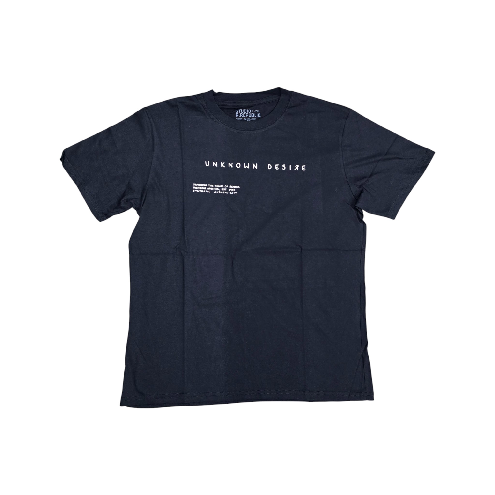 CAMISETA BASICA |UNKNOWN /AD-ATR | NG/BL | HOMBRE