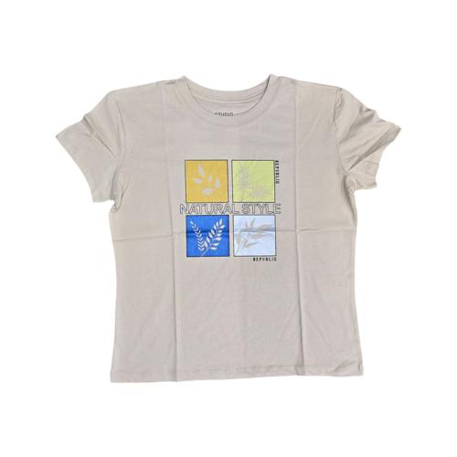 CAMISETA BASICA | NATURAL STYLE | BG-OSC |MUJER