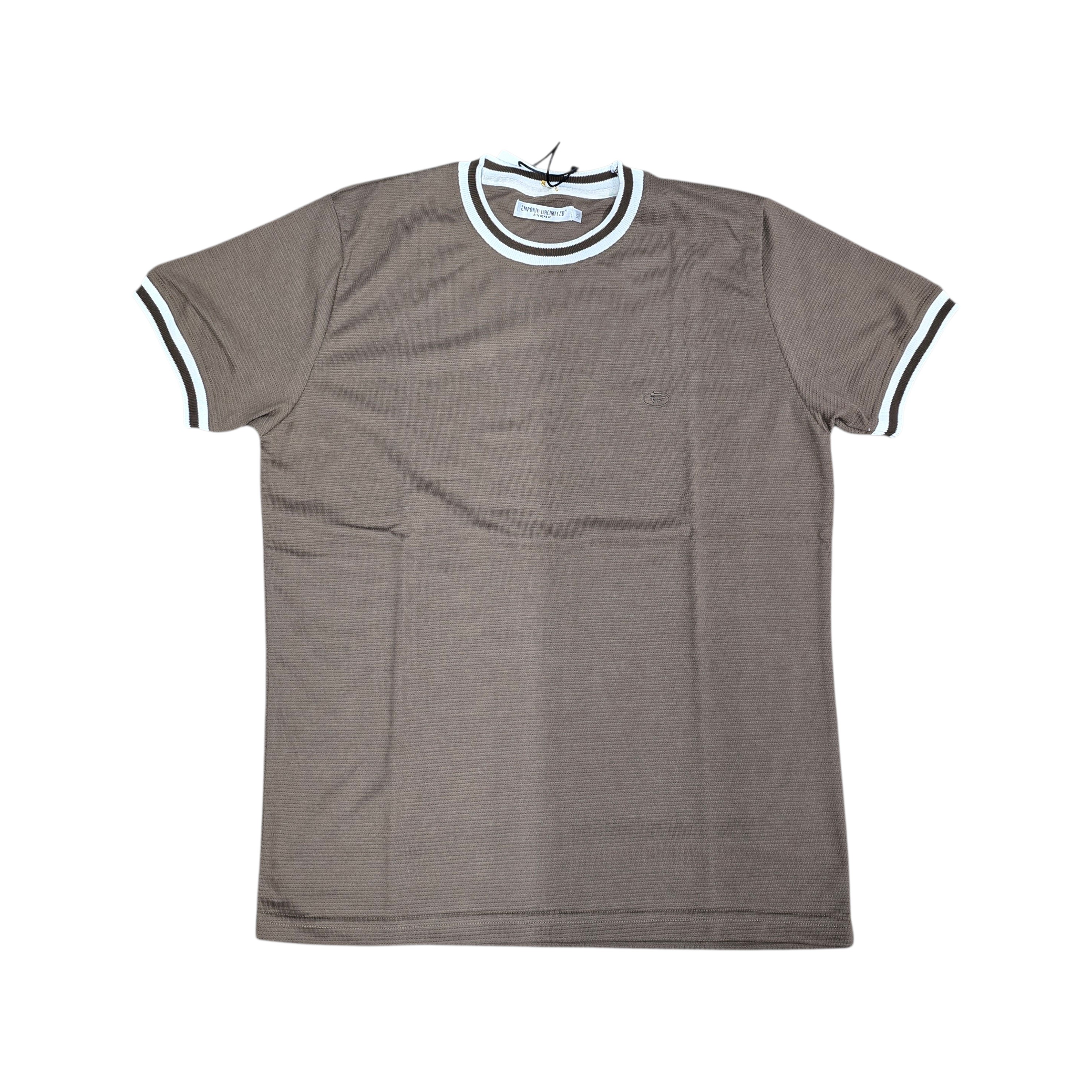 CAMISETA BASICA DE HOMBRE CON TEXTURAS