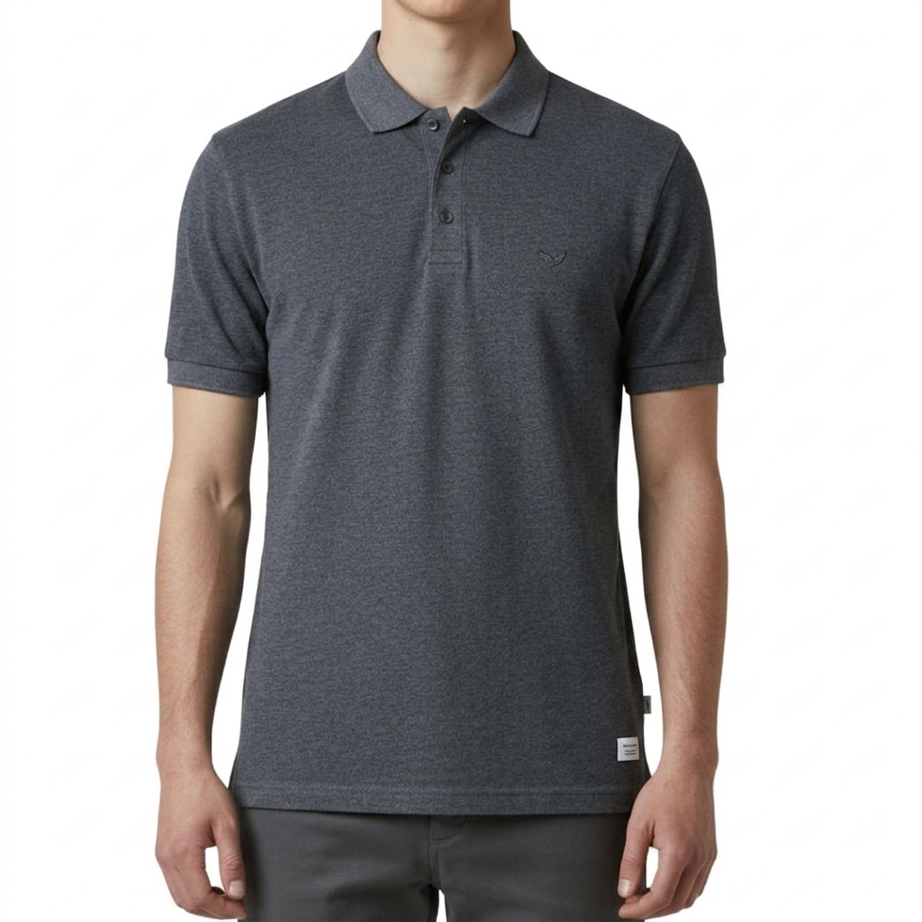 CAMISETA CON CUELLO | BASICA / CLSS | REG. F./ T. POLO | PL | HOMBRE