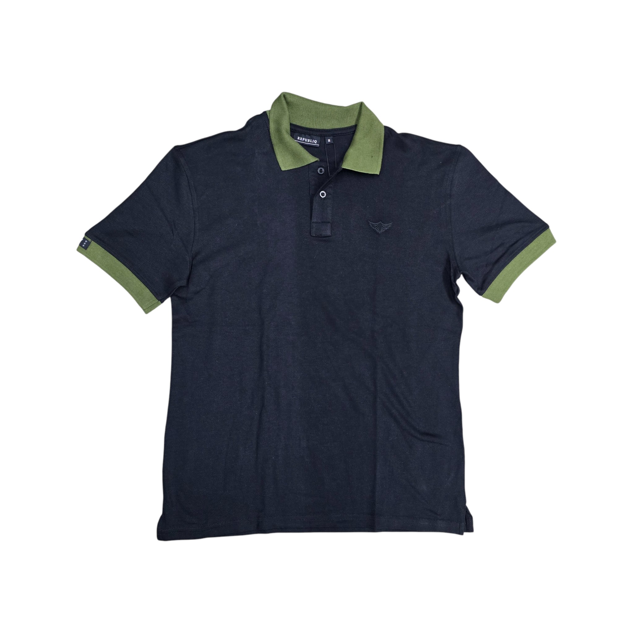 CAMISETA CON CUELLO | LOTIE / REGULAR. F. / ALG. DOBLE COL | NG/VD | HOMBRE