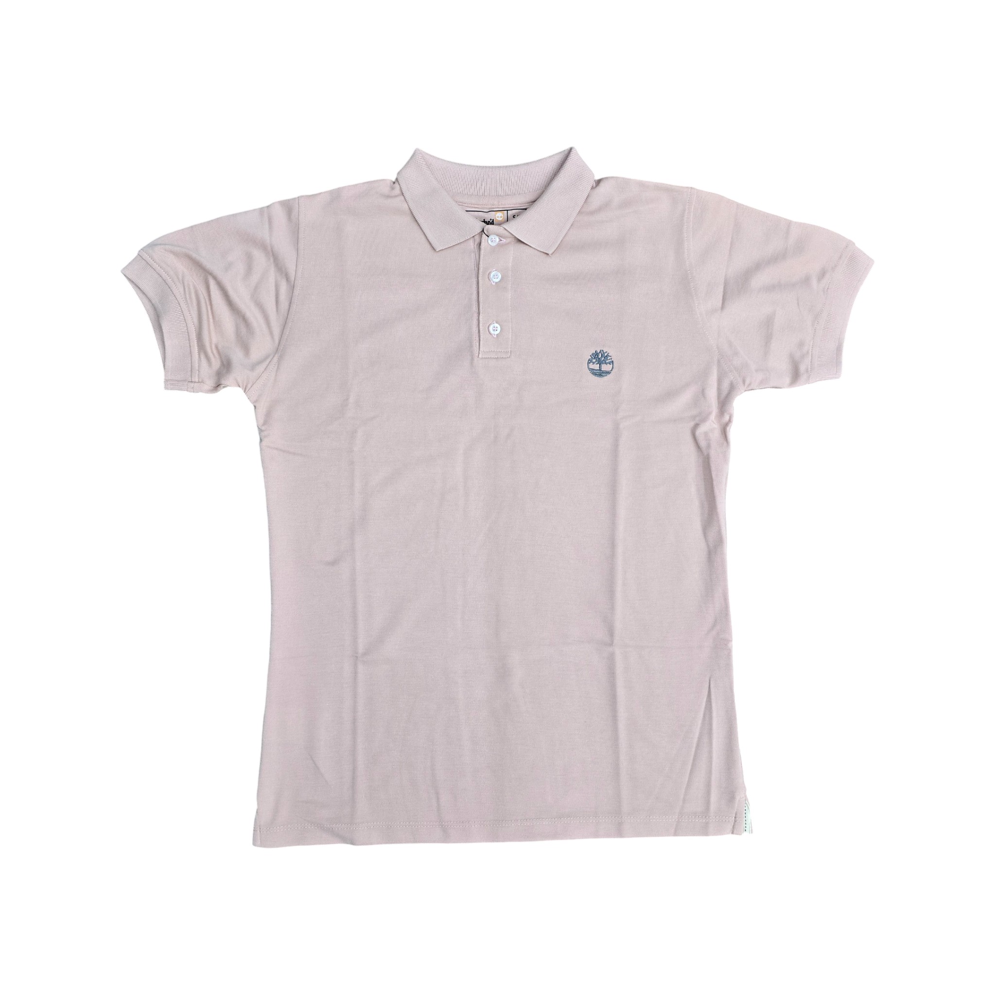 CAMISETA CON CUELLO BASICA | REGULAR F. / TELA PIQUE ALG. | HOMBRE