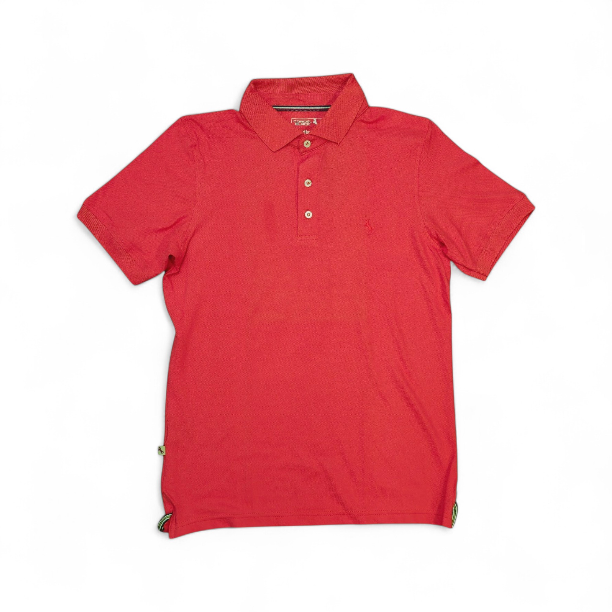 CAMISETA CON CUELLO TALLA L - RF - COD4 - BASIC TONE - CORAL