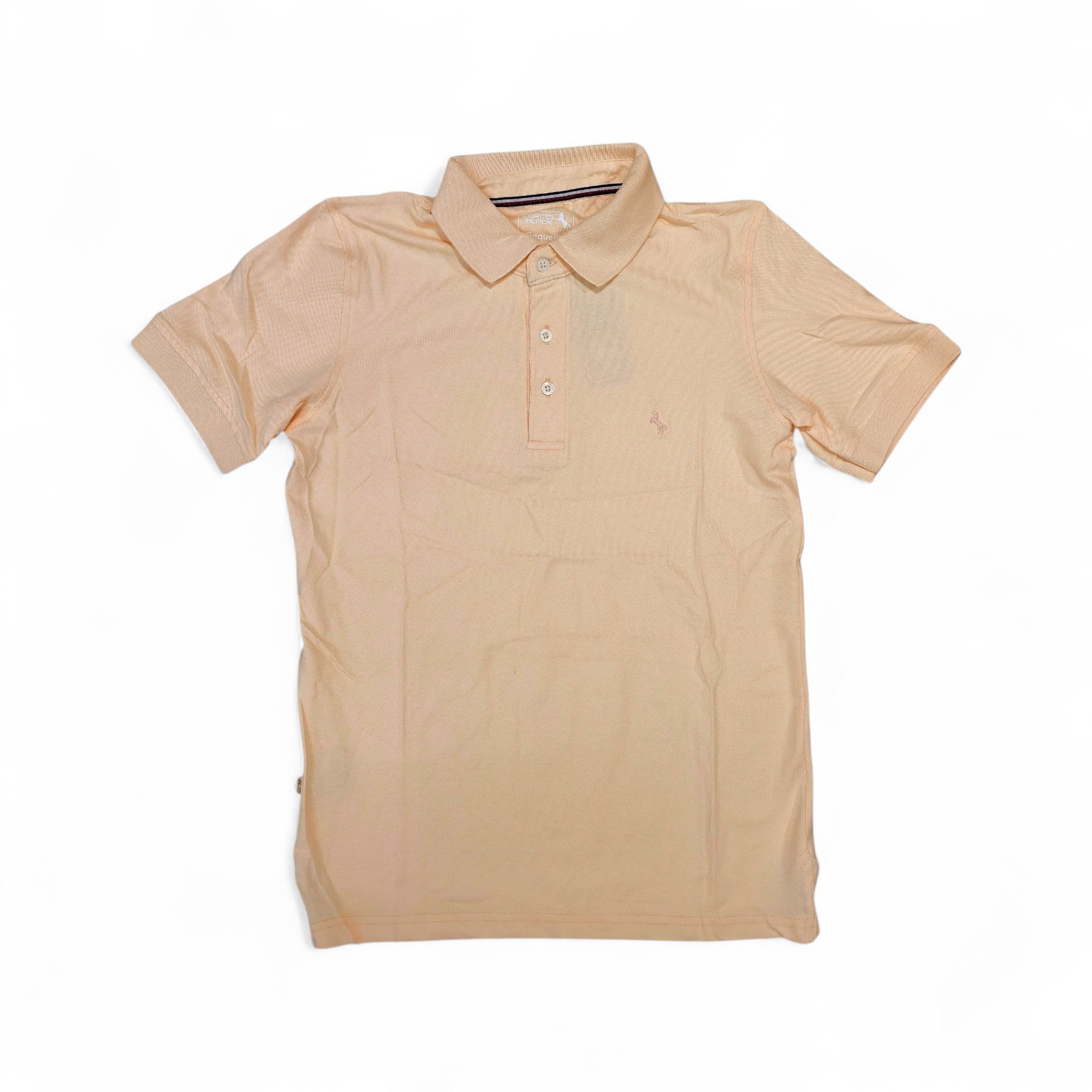 CAMISETA CON CUELLO TALLA M - RF - COD4 - BASIC TONE - MELON