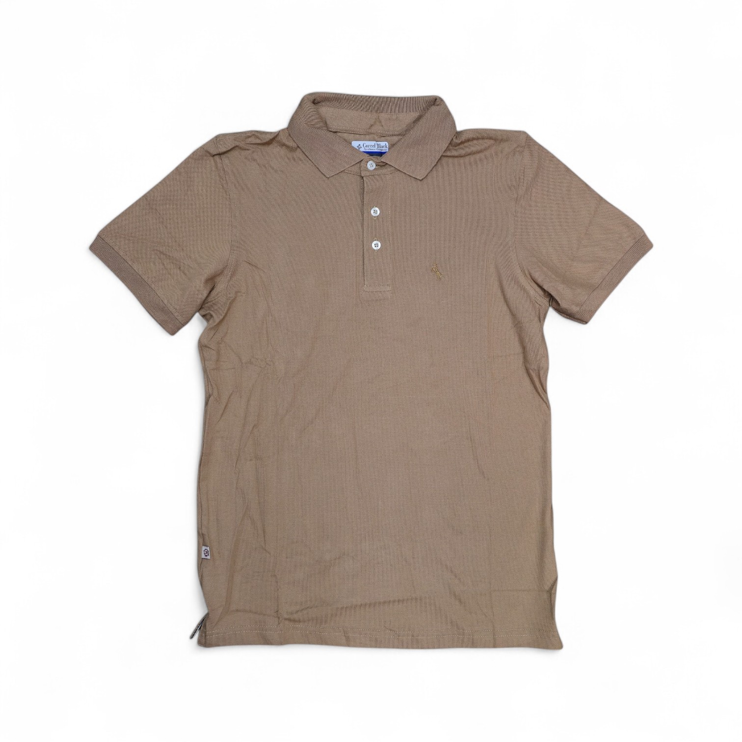 CAMISETA CON CUELLO TALLA XL - RF - COD4 - BASIC TONE - CAKI