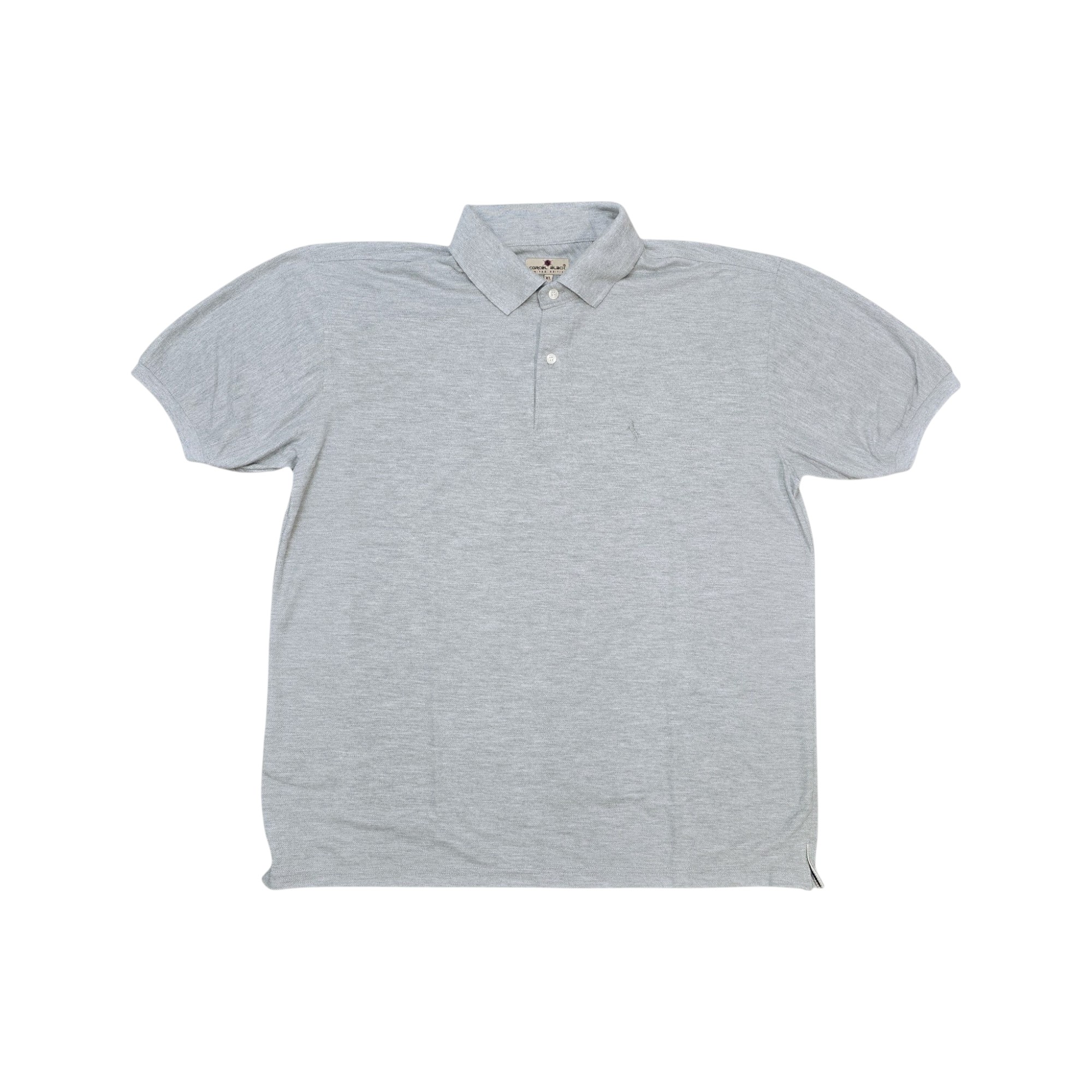 CAMISETA CON CUELLO TALLA XL - TC - COD4 - BASIC TONE - GRIS
