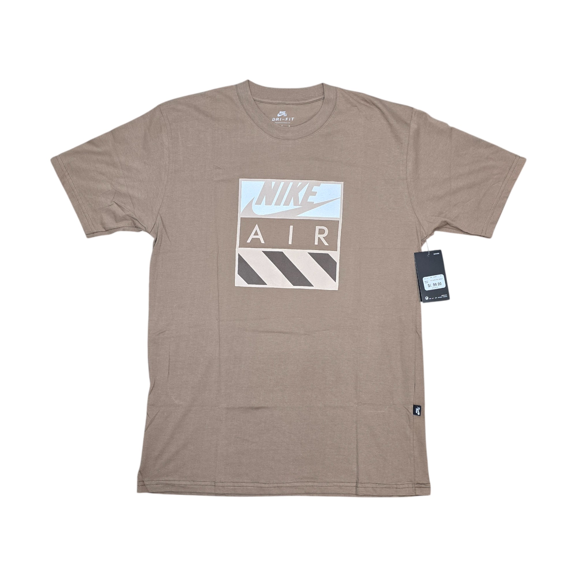 CAMISETA TALLA L - RF - COD18 - CLASSIC DEFAULT - BASIC - CAFE